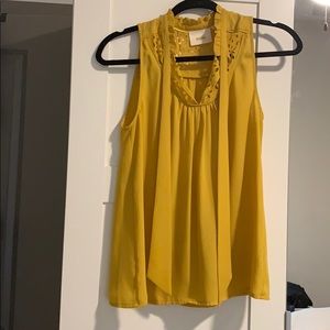 Anthropologie sleeveless blouse